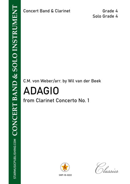 ADAGIO from Clarinet Concerto No.1