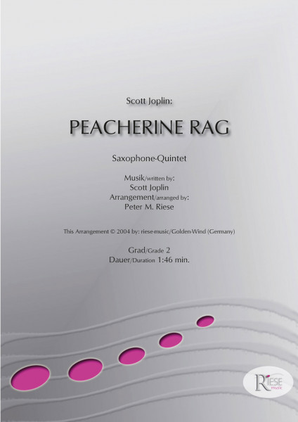 Peacherine Rag • Sax 5