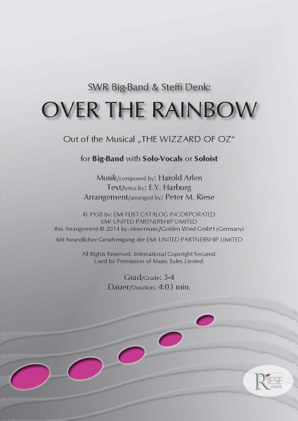 Over the Rainbow • Gesang • Big-Band