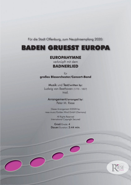 Baden grüßt Europa