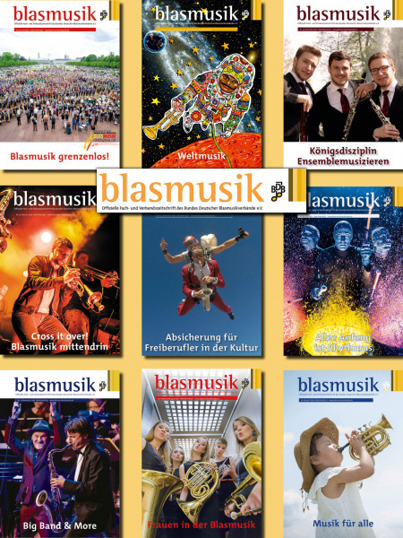 Zeitschrift "blasmusik" Jahres-Abo