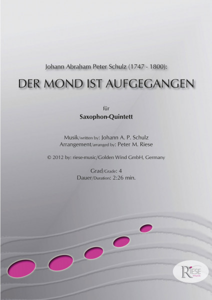 Der Mond ist aufgegangen • Sax 5