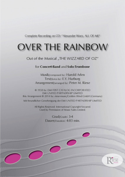 Over the Rainbow • Solo-Posaune • BLO